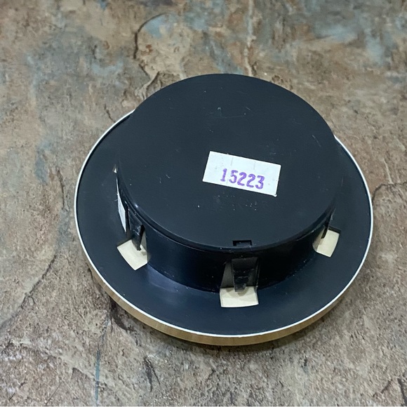 Vintage MCM Mid Century Modern Heavy Green Desk Clock - Picture 12 of 14